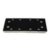 2 x Trade-Shop Sanding Shoe Sanding Plate Sanding Pad 93