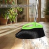 Soft Bristles Green Angle Broom Long Handle Indoor Broom for
