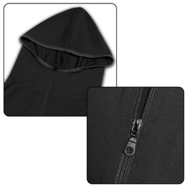 YAZHED 5 Piece Workout Fashion Outfits Women Yoga Gym Sports Long Sleeve Sweatshirts Jogger Slim Fitness Running Gym Jogger Sets, Black Grey