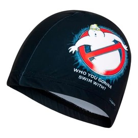 GHOSTBUSTER Fabric Swimming Cap | Swim Cap | Pool Cap | Great comfort and fit | Art and Swimming