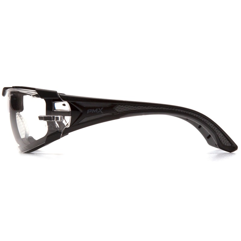 Pyramex Endeavor Plus Safety Glass Black/Gray Frame With Foam Padding