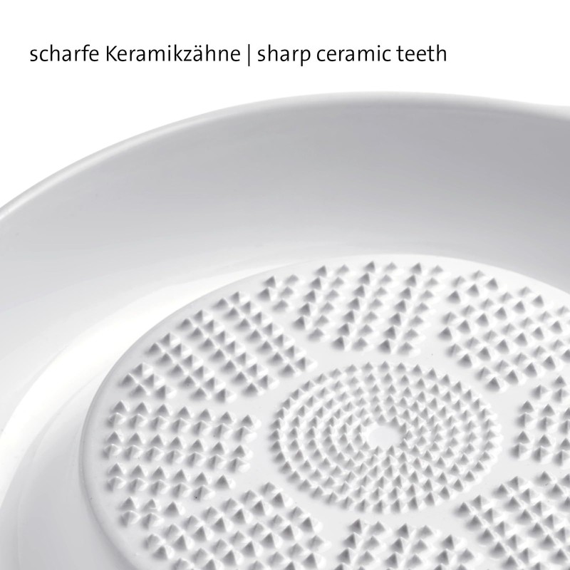 Westmark Round Ceramic Grater 180ml White Regular Size