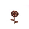 Wrought Iron Eternal Rose - Hand Forged (Brown)