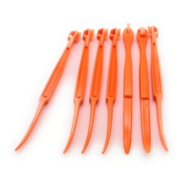 DaylyFav Orange Peeler Tool, 7 Pack, Citrus Peeler for Orange Peeling Orange Opener Slicer Cutter, Safty Plastic, Easy to Grip, Use and Clean, Kitchen Gadgets Vegetable Slicer Kiwi Tool
