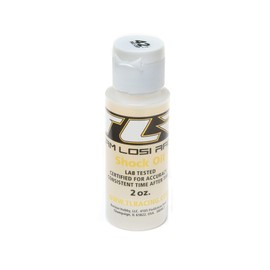 TEAM LOSI RACING Silicone Shock Oil, 42.5wt, 2oz, TLR74011