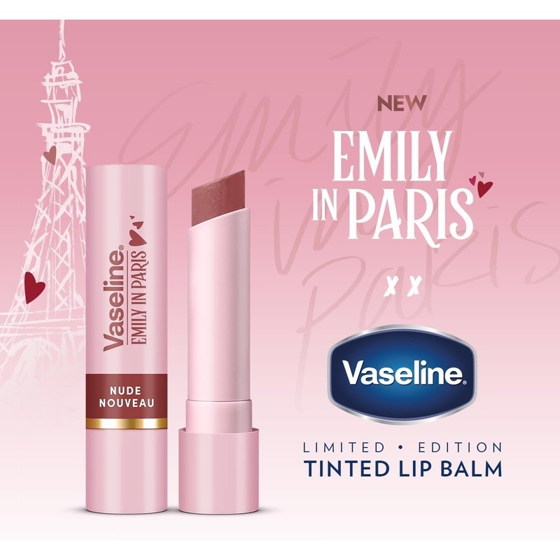 Vaseline Emily in Paris Bálsamo Labial Color Nude, 3.0g