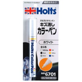 Holts MH6701 Color Paint Pen, White, 0.4fl oz (13ml), Easily Fix Scratches with No Mess