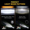 MONDEVIEW 7 Inch LED Headlight Round H6024 High Low Beam,