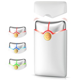 Profey EMS Gua Sha, Face Massager with Three Light Colours, Red Light Lamp Face with Vibration & Heat, Gua Sha Electric, Face Massager for Face, Anti Wrinkles, Anti Ageing