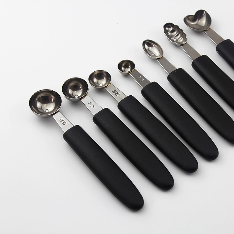 Stainless Steel Digger Ice Cream Watermelon Platter Scoop Kitchen Gadget