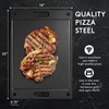 Rectangular Conducting Pizza Steel for Oven, High Performance Steel Pizza