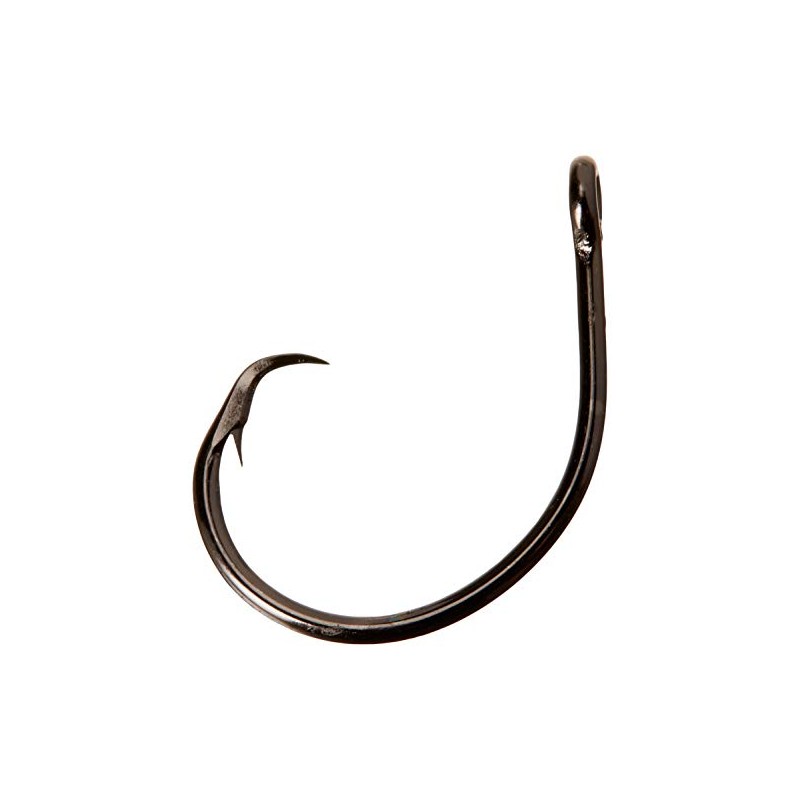 Mustad Demon Perfect Circle, in Line - Black Nickel-Size 1
