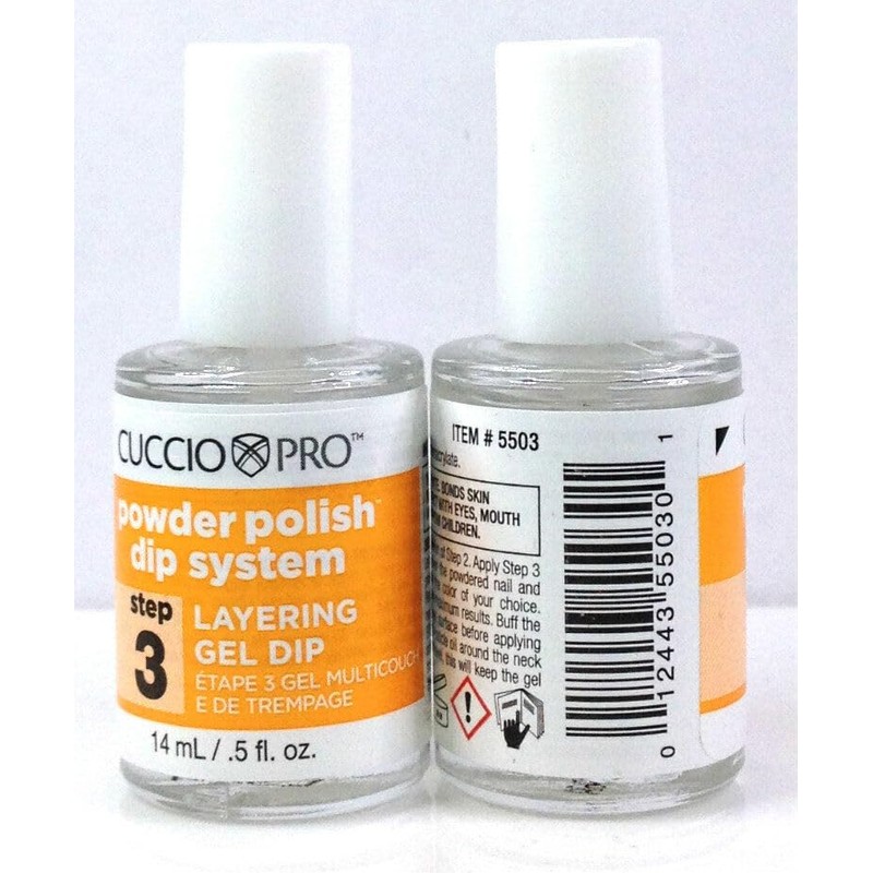 Cuccio Powder Polish Dip System Steps 2 & 4 Nail