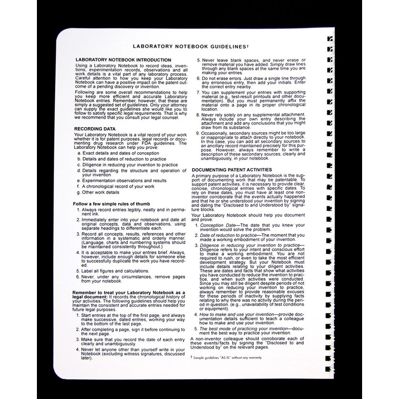 BookFactory Student Lab Notebook (Scientific Grid Format) - Standard No