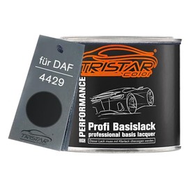 TRISTARcolor Autolack Dose spritzfertig für DAF 4429 Chassis Black Basislack 0,5L