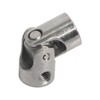 Aopin 2mm-2mm Rotatable Alloy Steel 2 Section Universal Joint Coupling