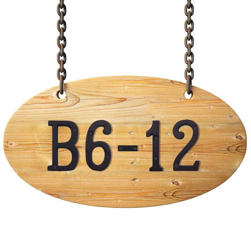 YICC 3 Inch House Letters, Cast Iron Mailbox Letter/Home Address