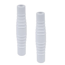 Pool Hose Connector Coupler Suitable for 1-1/4-inch and 1-1/2-Inch Pool Hose Adapters For Ground Inflatable Pool Hoses, Filters, Pumps, Separators Pipe Connections 2 Pcs