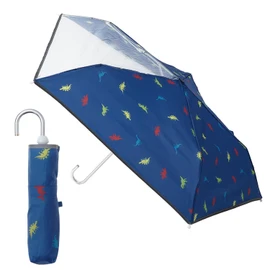 estaa 10271 Boy Folding Umbrella with Transparent Window, Wind Resistant, 19.7 inches (50 cm), blue (sky blue)