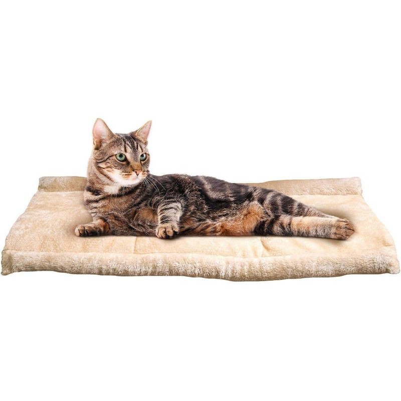 SAPRA | 2-in-1 Convertible Cat Bed, Tube to Mat Design,