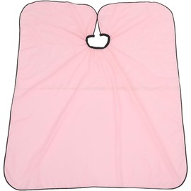 FOMIYES Capa de Peluquería Rosa para Corte de Cabello, Bata Ligera y Resistente al Agua para Salón y Uso Doméstico, Capa de Salón para Mujer Tela y Fácil Limpieza