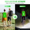 LAMA 2pcs Waterproof Rain Cover for Backpack, Reflective Rainproof Protector
