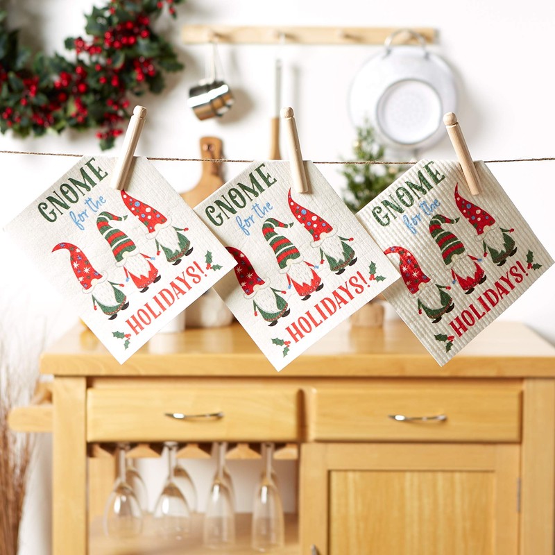 DII Swedish Dishcloths for Kitchen & Cleaning, Reusable, Machine Washable