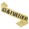 85th Birthday Sash - "85 & Fabulous" Birthday Sash -