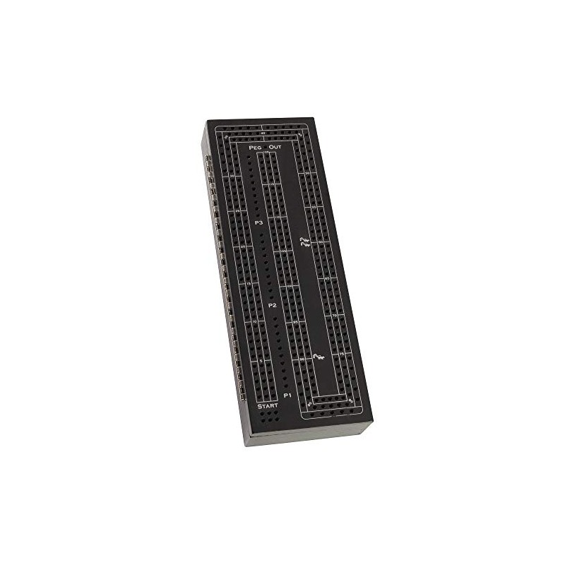 WE Games - Juego de cribbage de madera para 3