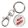 Harts 1 unit New Shape £1 coin Trolley Tokens Keyrings