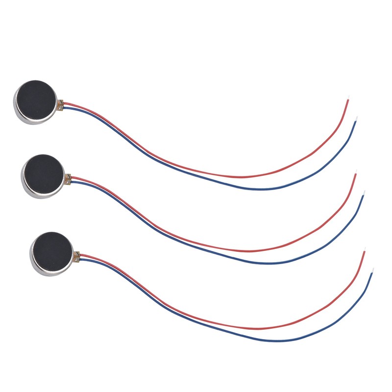 30Pcs Mini Vibration Motors Small Lightweight Low Noise Low Power
