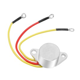 DUZFOREI 580765 3 Wire Voltage Regulator Rectifier, Replacement for Johnson Evinrude Outboard Motors 50HP 1971-1975 55HP 1976-1977, Replace 580795 582399 583408 581603 582307 580841