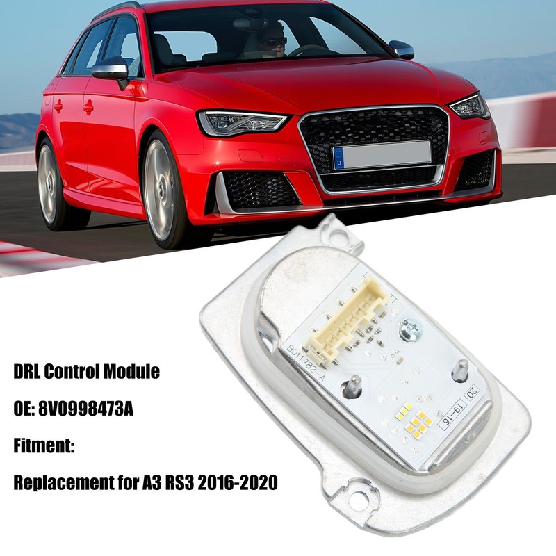 DRL Source Control Module 8V0998473A LED Headlight Left Lightsource Control