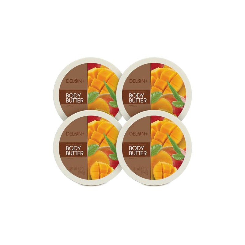 Delon 4 Pack Mango Body Butter