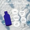 ADVANCED ASCENT Cobalt Blue Glass 1 oz with Nasal Sprayer