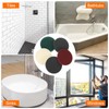 sourcing map 12pcs Scrubber Scouring Pads 400 Grits 5 Inch