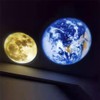 Moon Earth Projection LED Lamp 3D Moon Earth Projector Lamp