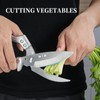 Poultry Shears All Purpose, Heavy Duty Kitchen Shears With Aluminum