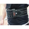 king2ring Genuine Leather Power Belt Weight Lifting Belt pk3500 (Black,