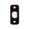 Design House 779314 2-Way Adjustable Round Corner Passage Latch Matte