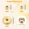 12 PCS Brass Clock Hand Nut Assortment, Clock Hand Assortment,