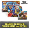 Monster Jam, Transforming Hauler Playset and Storage with Exclusive El