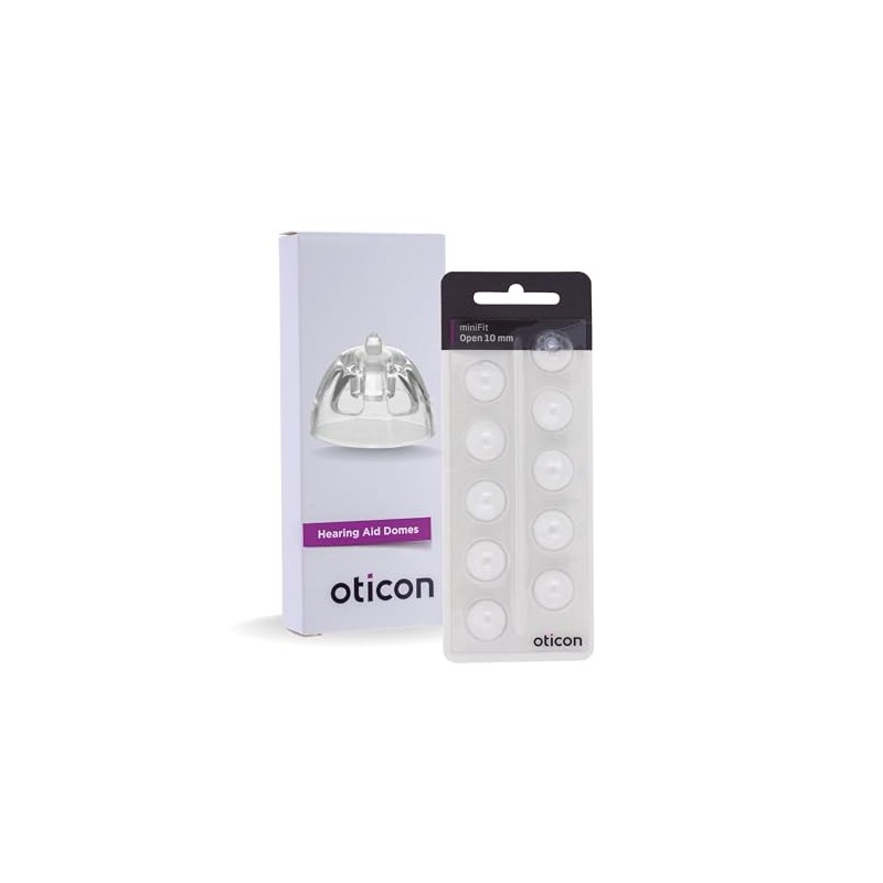 Genuine Denmark Oticon Branded, Hearing Aid Domes for Oticon MiniFit
