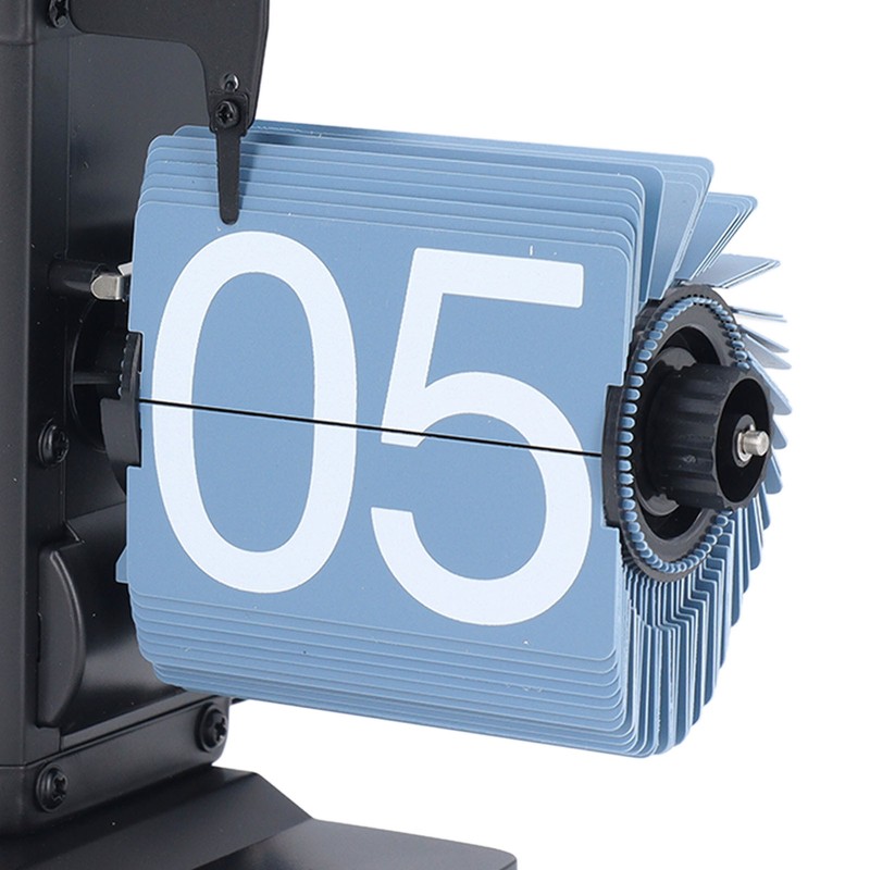 Auto Flip Clock Stylish Look Quiet Operation Adjustable Brightness Flip
