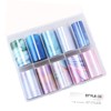 Healeved 40rolls Floral Nail Art Decals Easy Transfer Stickers for