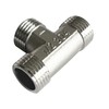 LOZOME 1/2 inch Male Thread Tee Adapter 3 Way T
