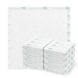 Heavy Duty Underpads 40"X40" Super Sized Chucks Pads 180 Grams Disposable Bed Pads with Strength Cloth Backing Extra Absorption Pads for Incontinence (100X100CM, 20 Count, Discreet Packaging)