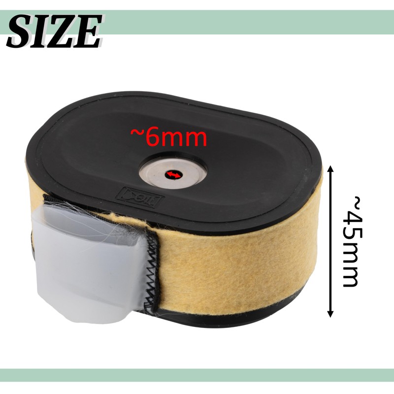 AERZETIX - C73038 - Air Filter for Chainsaw - Compatible