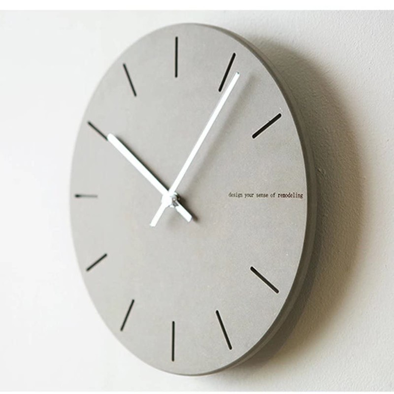 HIMENO Wall Clock, Wall Clock, Wall Clock, Nordic, Silent, Noiseless,