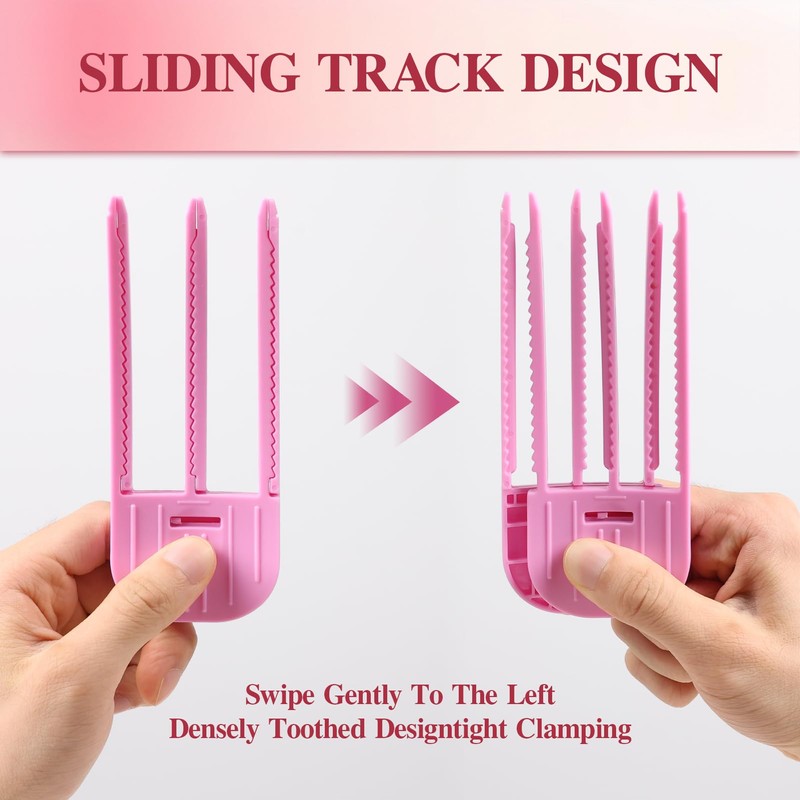 2Pack Hair Volume Clips,Volume Hair Clips for Fluffy Bangs,Volume Hair